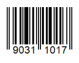 Sample EAN-8 barcode