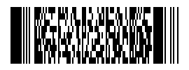 Sample PDF417 barcode